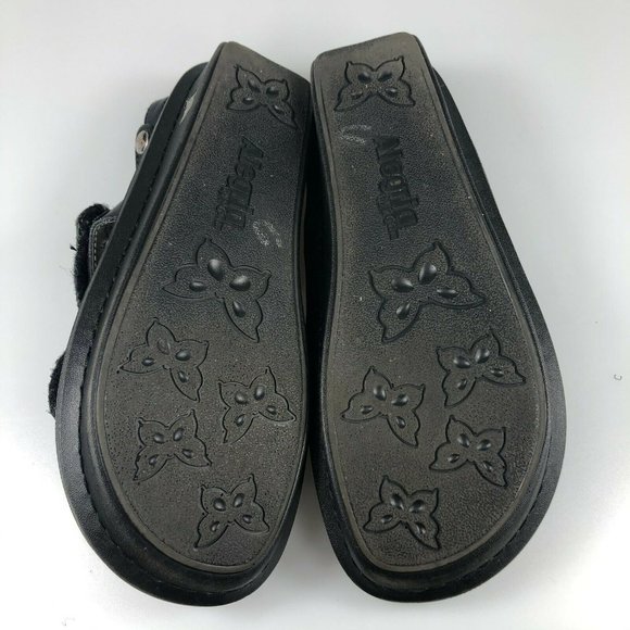 Alegria Womens Verona Ver-601 Black Sandals Size 8 - Picture 5 of 7